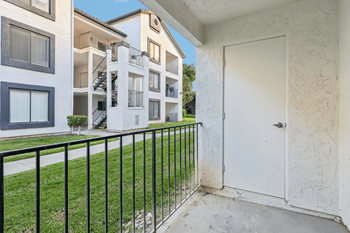 Large patio or balcony